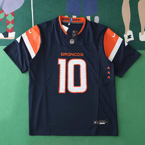 Denver Broncos Dark Blue 3th Generation 10 Nix