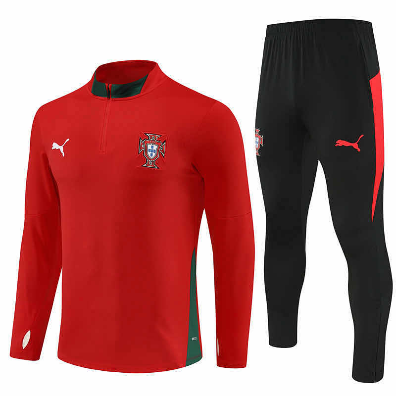 Portugal Half Zip Training Suit Set