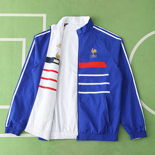 France Wear On Both Sides Windbreaker