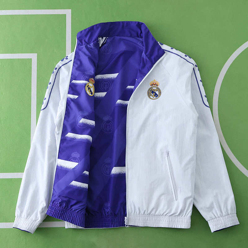 Real Madrid CF Wear On Both Sides Windbreaker