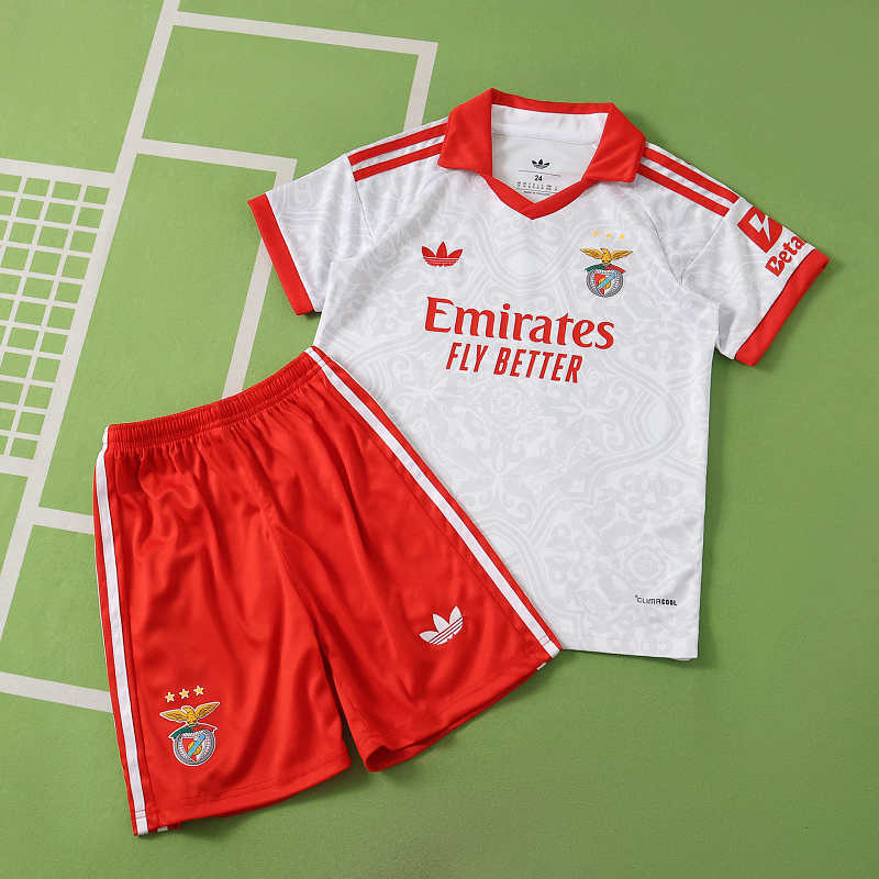 S.L. Benfica Away Kids Kit