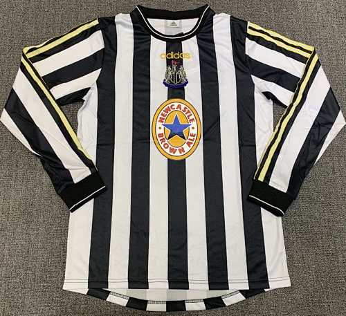 Newcastle United Home Long Sleeves Retro Fan Version
