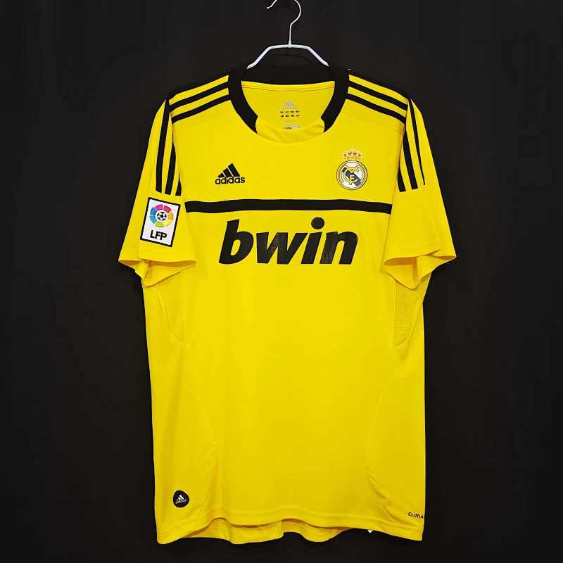 Real Madrid Yellow Retro Fan Version
