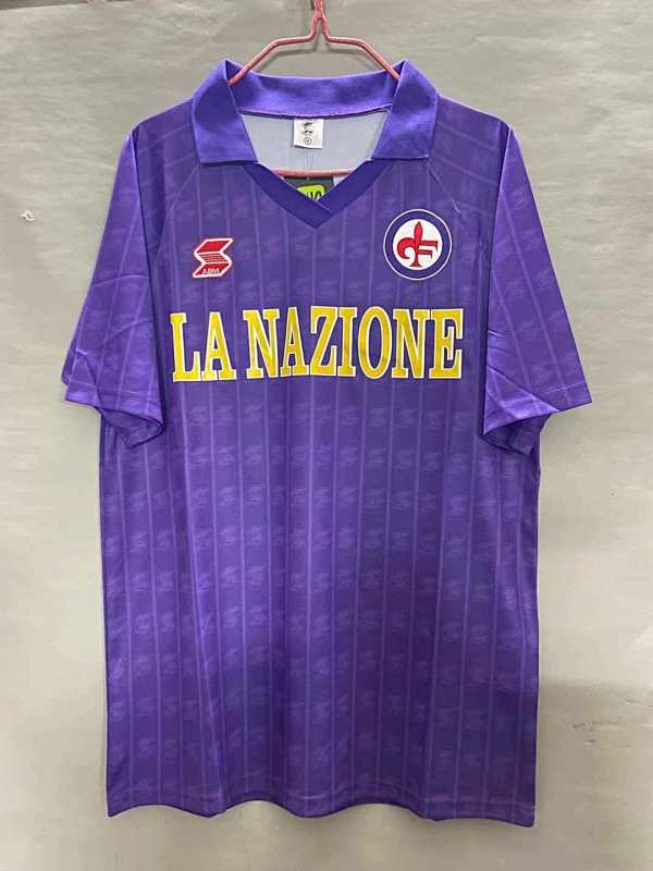 Acf Fiorentina Home Retro Fan Version