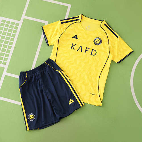 Al-Nassr FC Home Kids Kit