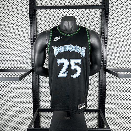 25-26 Nba Minnesota Timberwolves Retro 25-ROSE