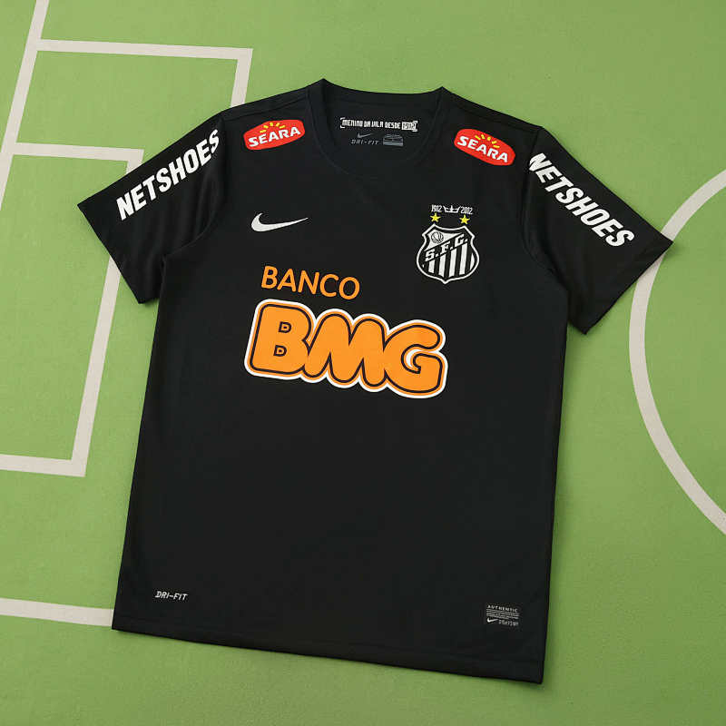 Santos FC Black Retro Fan Version