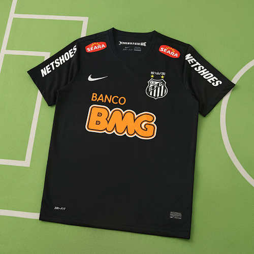 Santos FC Black Retro Fan Version