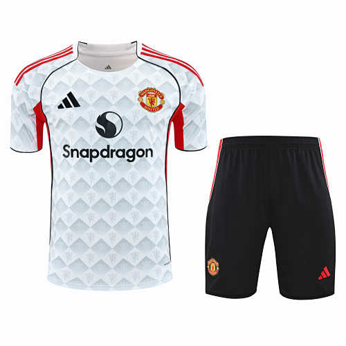Manchester United F.C. Training Clothes Suit Short Sleeve Fan Version