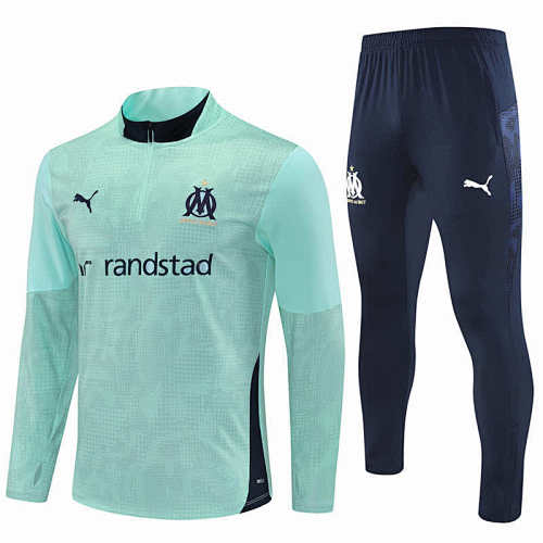 Olympique De Marseille Half Zip Training Suit Set