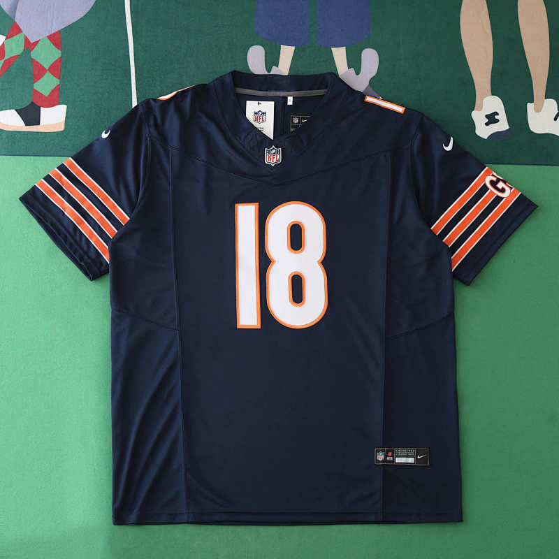 Chicago Bears Dark Blue 3th Generation 18 Williams