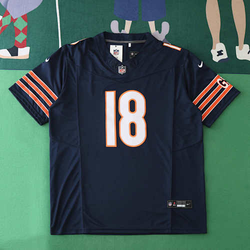 Chicago Bears Dark Blue 3th Generation 18 Williams