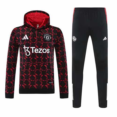 Manchester United F.C. Training Suit Hooded Set