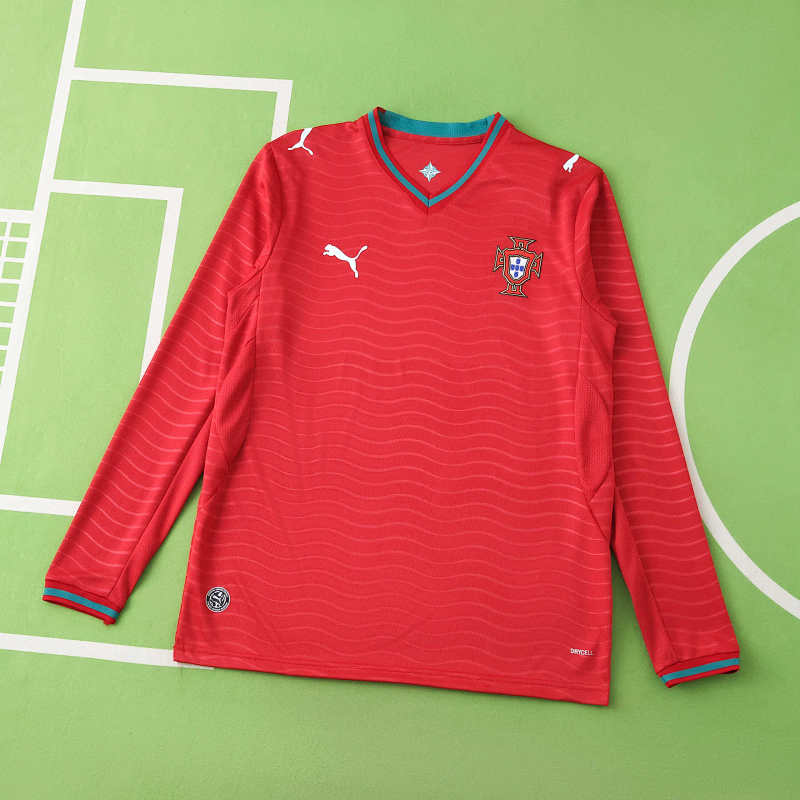 Fifa World Cup Portugal Home Long Sleeve Fan Version
