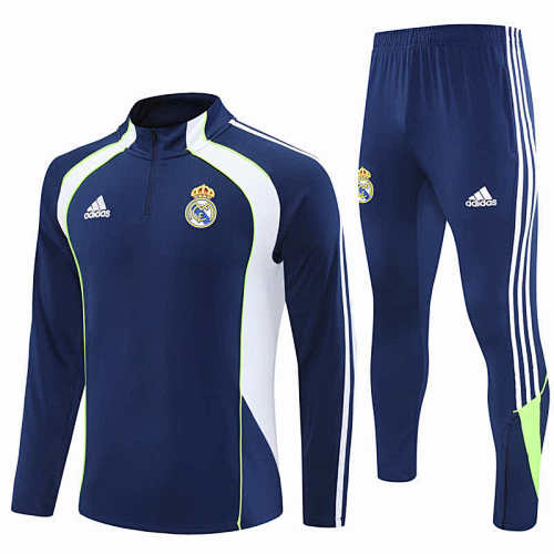 Real Madrid CF Half Zip Training Suit Set