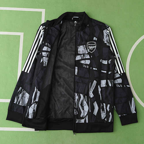 Arsenal F.C. Black Windbreaker