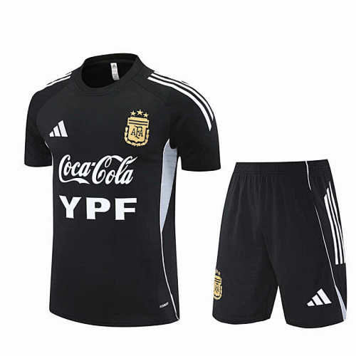 Argentina Training Clothes Suit Short Sleeve Fan Version