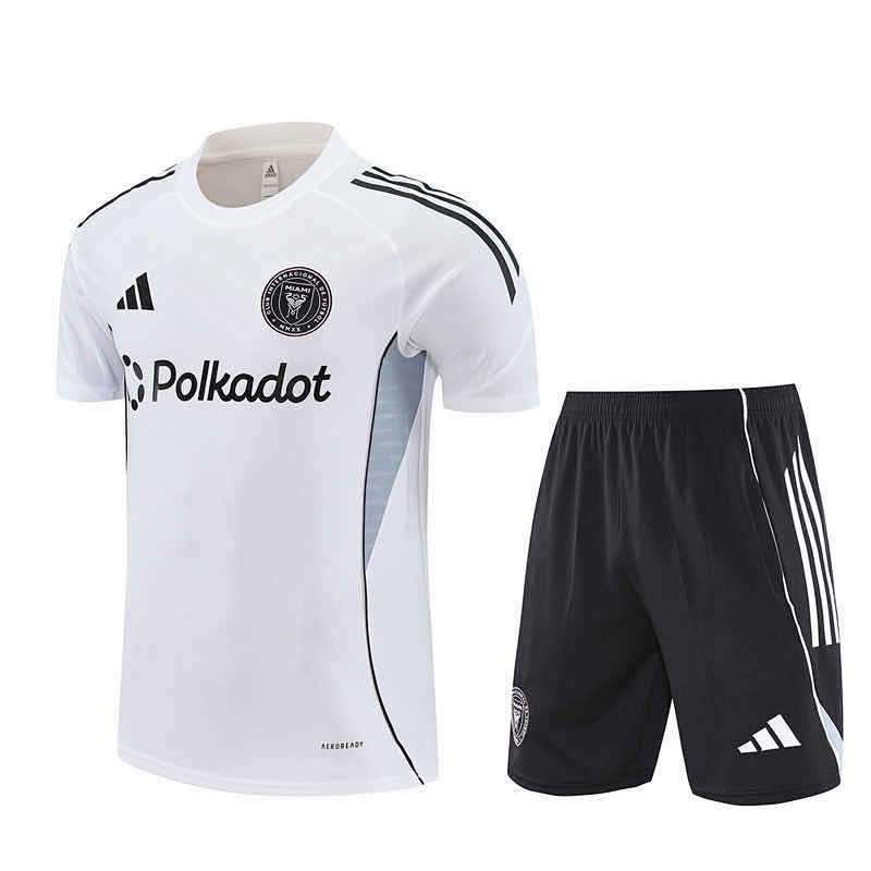 Inter Miami CF Training Clothes Suit Short Sleeve Fan Version
