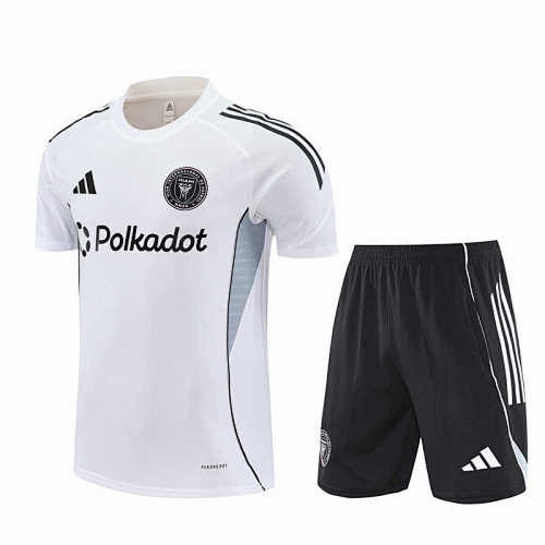 Inter Miami CF Training Clothes Suit Short Sleeve Fan Version