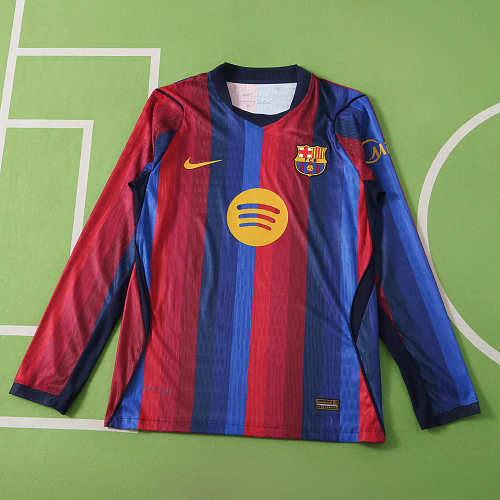 FC Barcelona Barça Home Long Sleeves Player Version