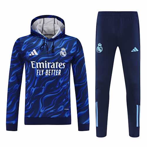 Real Madrid CF Training Suit Hooded Set