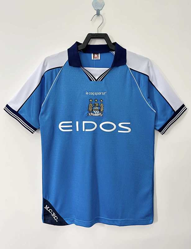 Manchester City Home Retro Fan Version