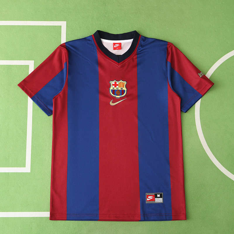 FC Barcelona Barça Home Retro Fan Version