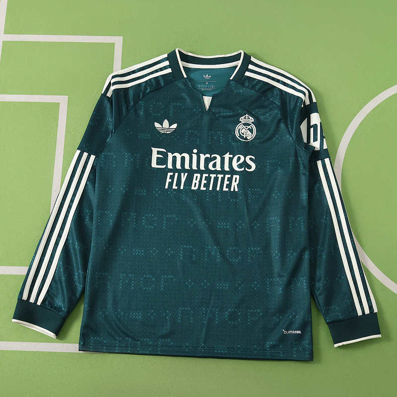 Real Madrid CF Away Long Sleeves Fan Version