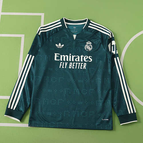 Real Madrid CF Away Long Sleeves Fan Version