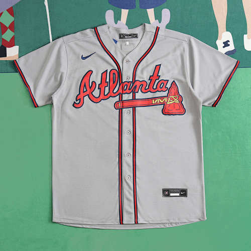 Mlb Atlanta Braves Grey