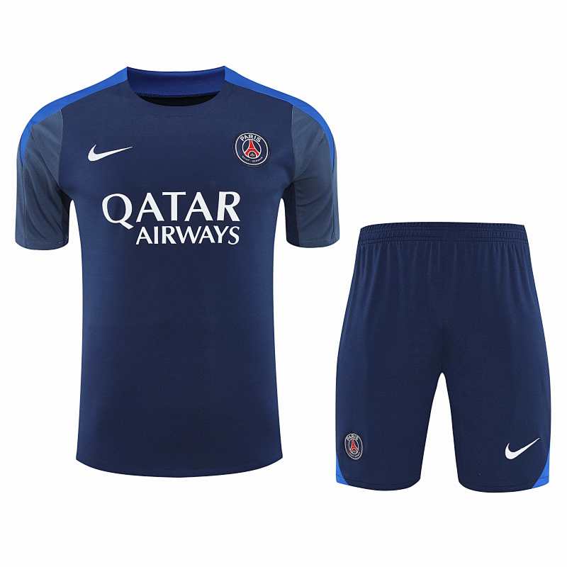 Paris Saint-Germain F.C. Training Clothes Suit Short Sleeve Fan Version