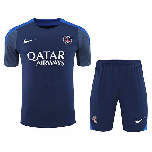 Paris Saint-Germain F.C. Training Clothes Suit Short Sleeve Fan Version