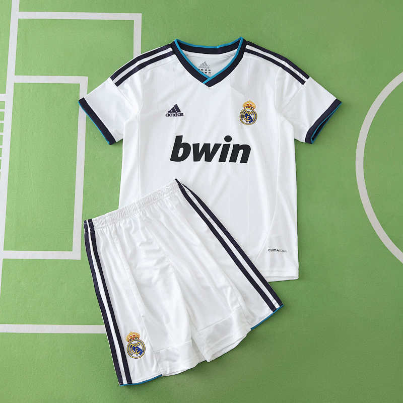 Real Madrid Home Retro Kids Kit