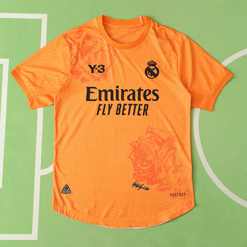 Real Madrid Y-3 Orange Player Version