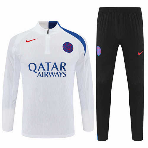 Paris Saint-Germain F.C. Half Zip Training Suit Set