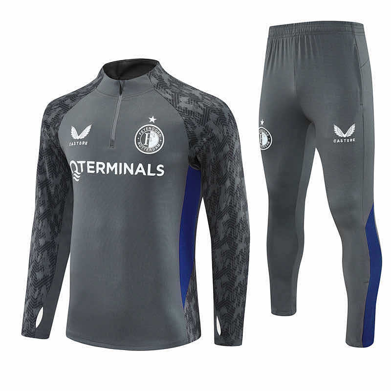 Feyenoord Half Zip Training Suit Set