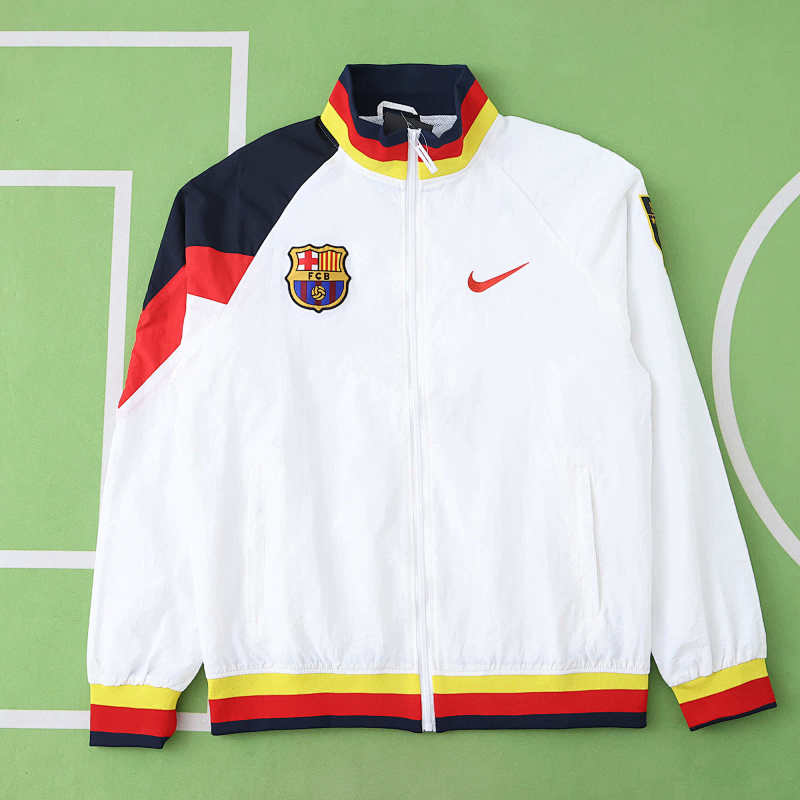 FC Barcelona Barça Hooded Windbreaker