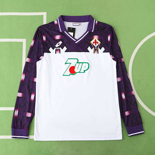 Acf Fiorentina Away Long Sleeved Fan Version