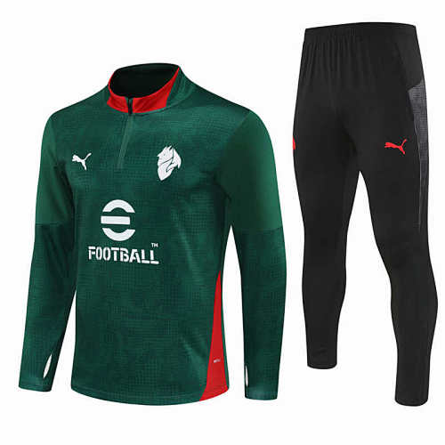 A.C. Milan Half Zip Training Suit Set