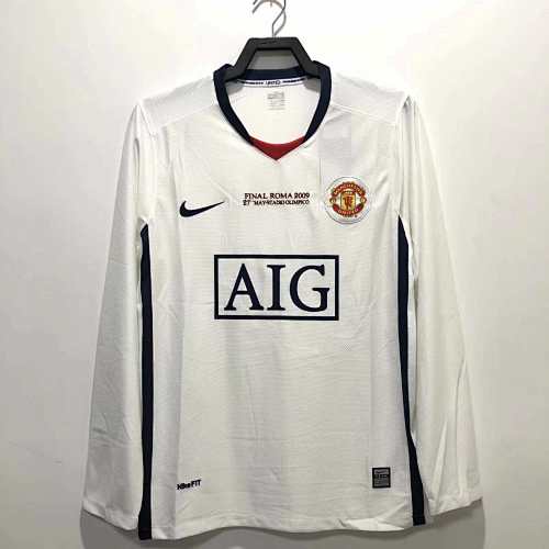 Manchester United Away Champions League Retro Fan Version