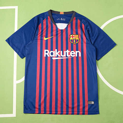18-19 Season Barcelona Home Retro Fan Version