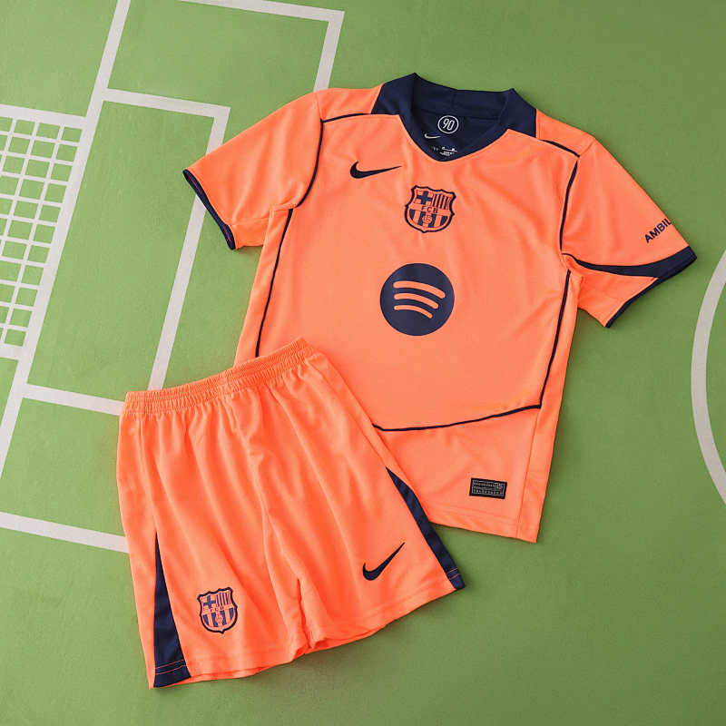 FC Barcelona Barça Third Kids Kit