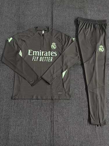 Real Madrid CF Half Zip Training Suit Set