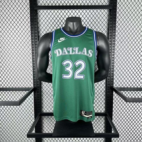 25-26 Nba Dallas Mavericks Retro Green 32-FLAGG