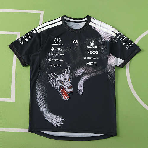 F1 Mercedes Wolf Formula Racing T Shirt