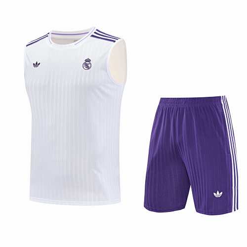 Real Madrid CF Training Clothes Suit Vest Fan Version