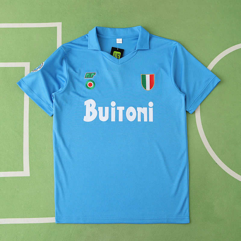 S.s.c. Napoli Home Retro Fan Version