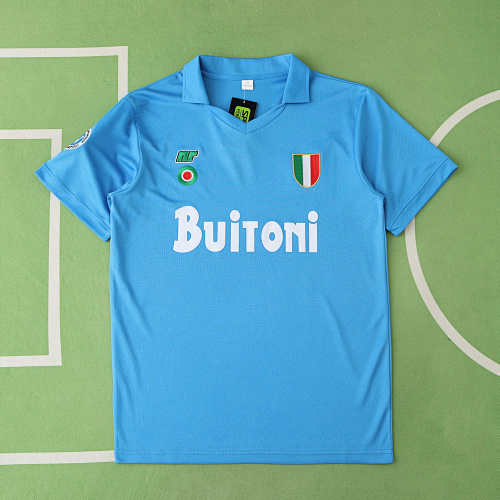 S.s.c. Napoli Home Retro Fan Version