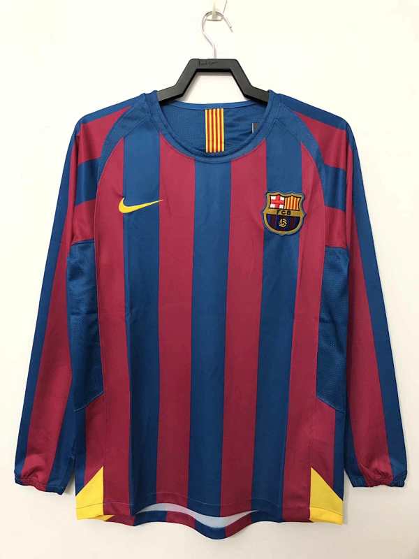 Barcelona Home Long Sleeved Retro Fan Version