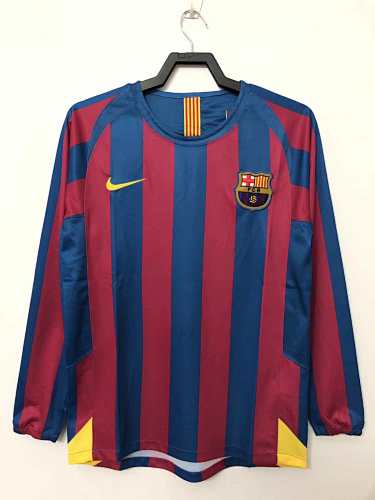 Barcelona Home Long Sleeved Retro Fan Version